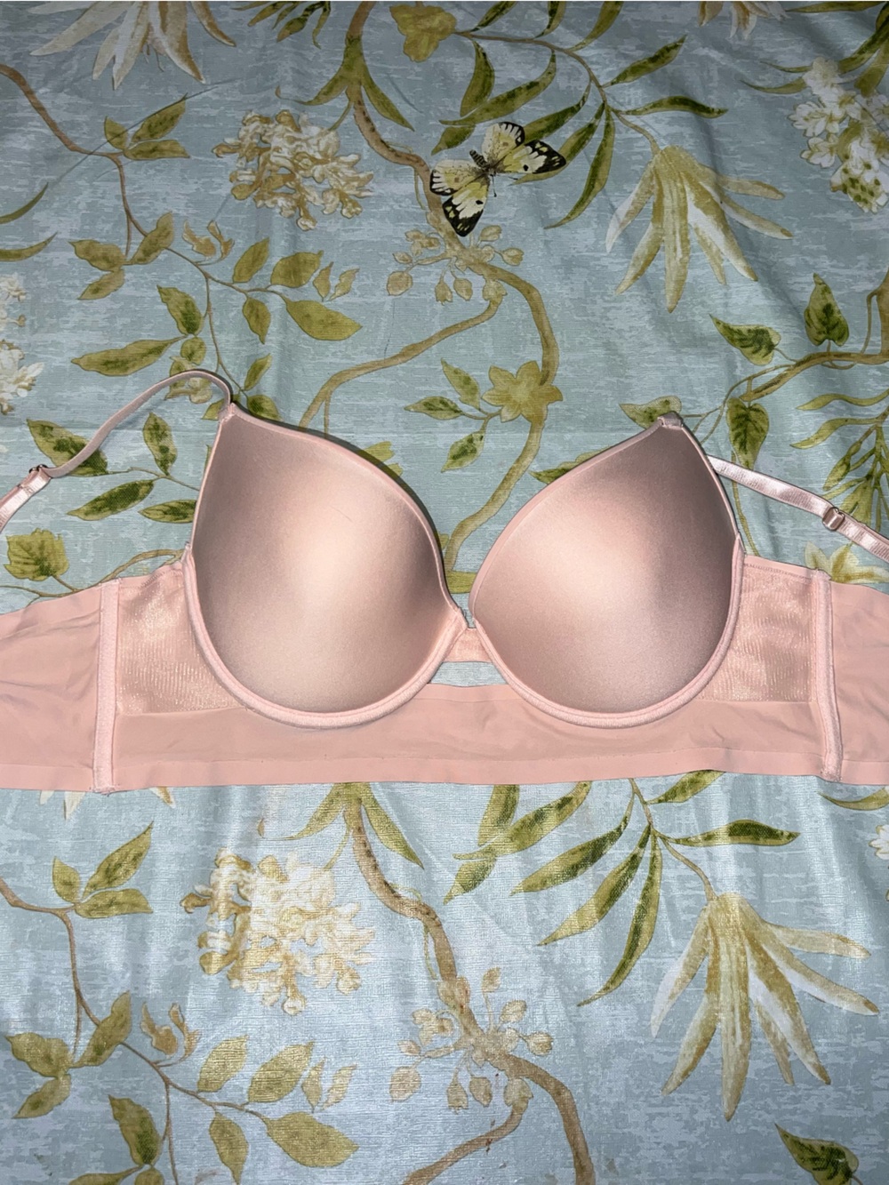 Vince Camuto Light Pink Convertible Push-Up Bra